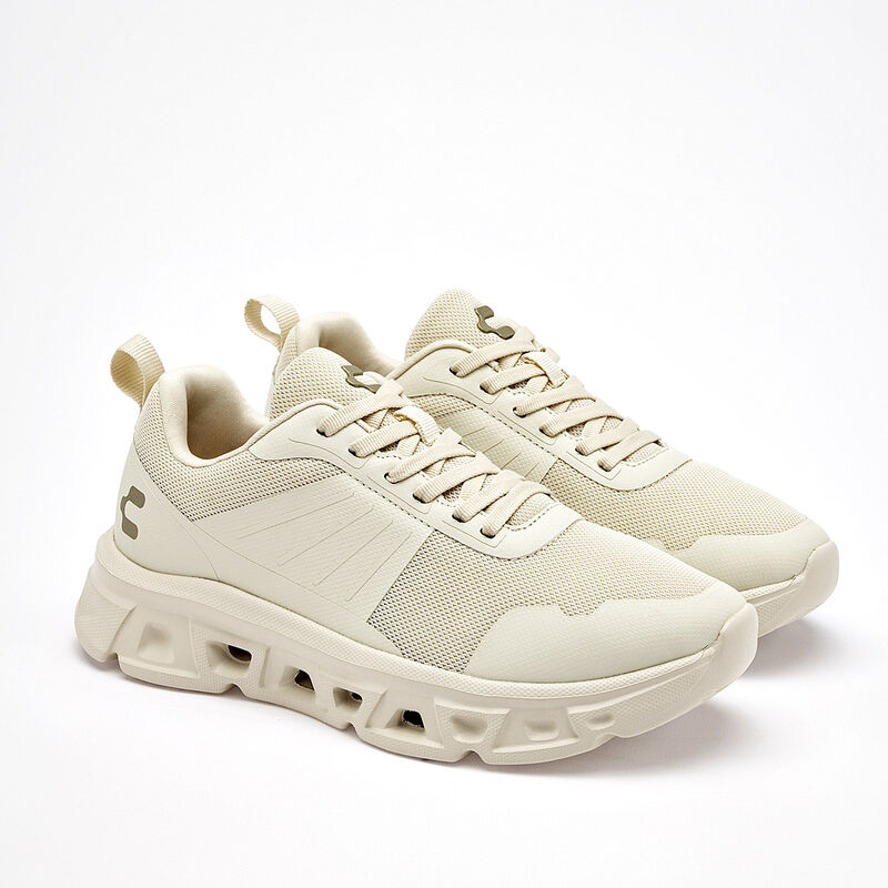 Charly tenis deportivo para mujer beige cod 139... image number null