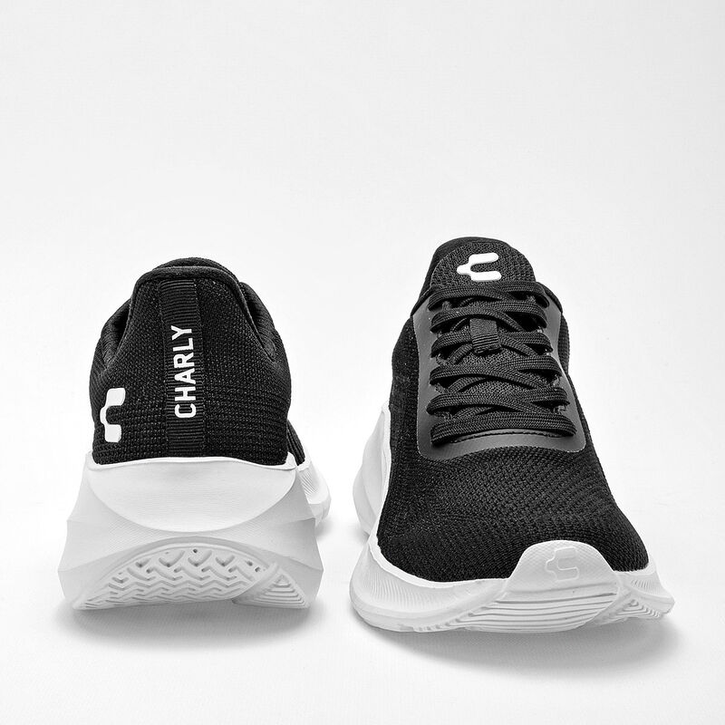 Charly Tenis deportivo para hombre negro, walki... image number null