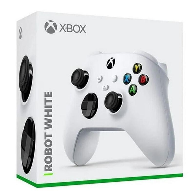 Control inal&aacute;mbrico Xbox color Robot White (bla... image number null