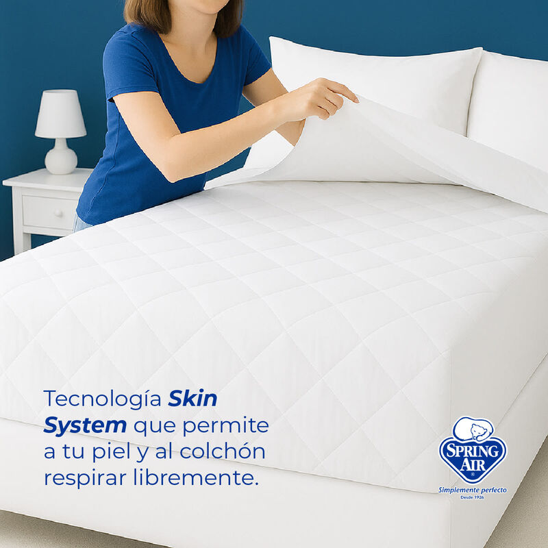 Spring Air Cubre Colch&oacute;n Individual Dream Top, ... image number null