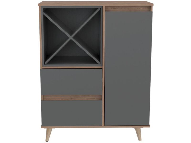 Bar Nashira Color Miel y Plata Oscuro con Espac... image number null