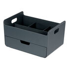Combo Organizador Para Escritorio Azul