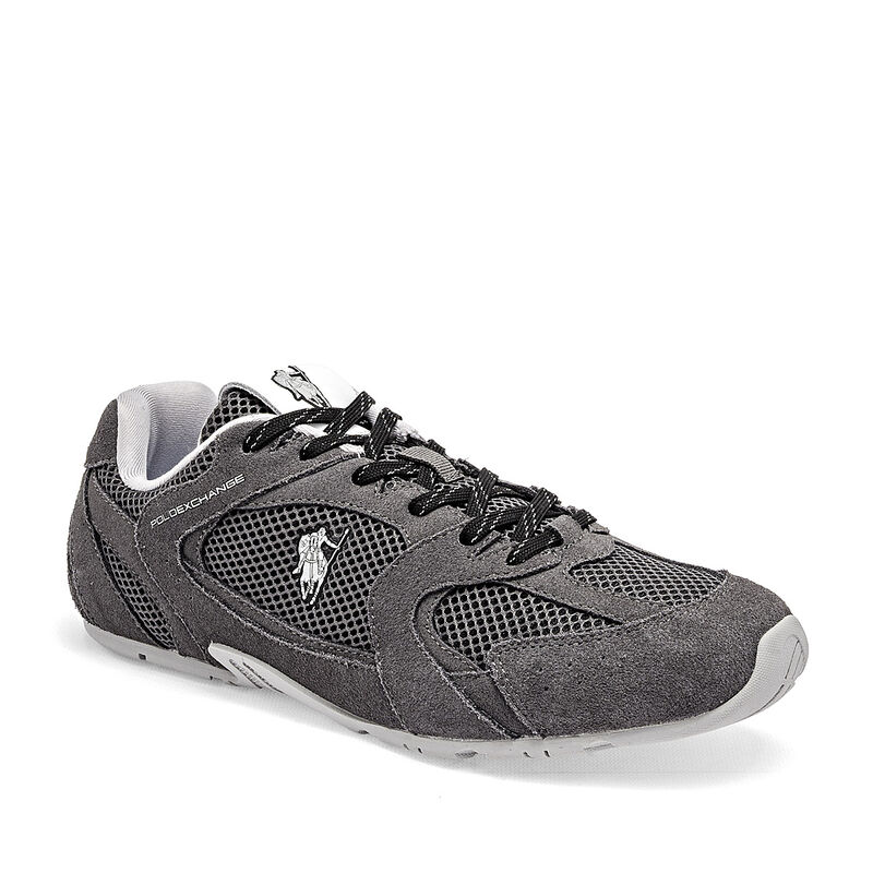 Polo exchange tenis para hombre gris cod 141380... image number null