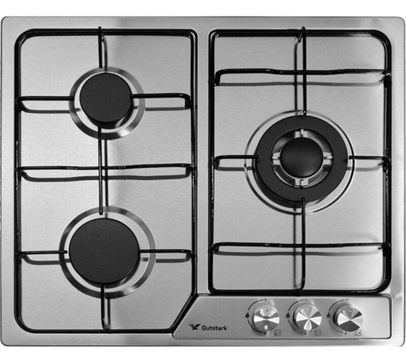 Parrilla 3 Quemadores Acero Inoxidable Templado image number null