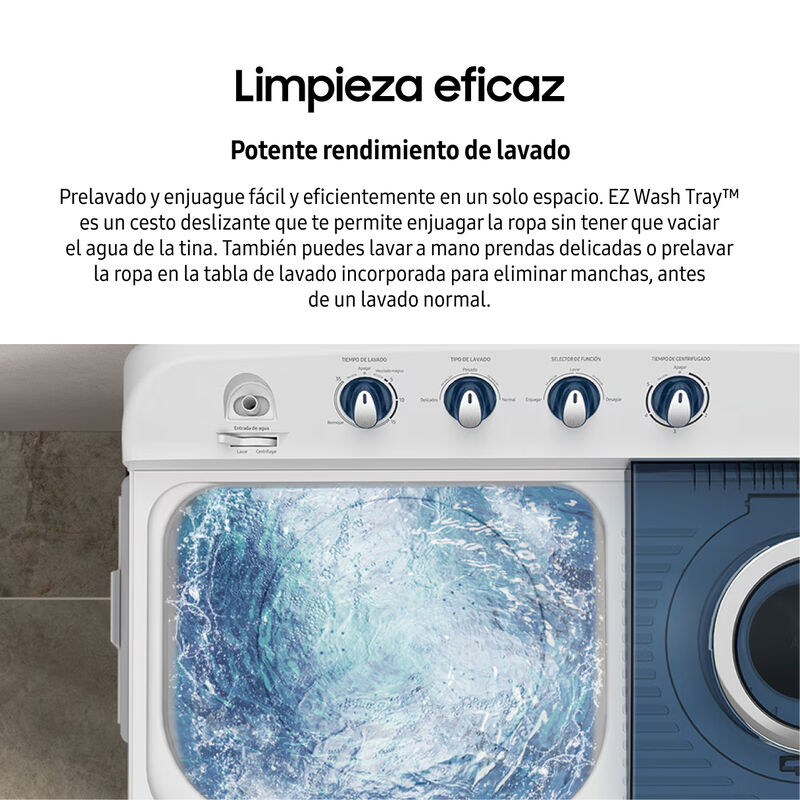 Lavadora Samsung 21Kg Doble Tina Gran Capacidad... image number null