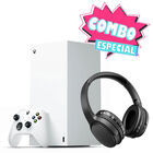 Combo Consola Xbox Serie X 1tb Digital Blanco + Audifonos Bluetooth