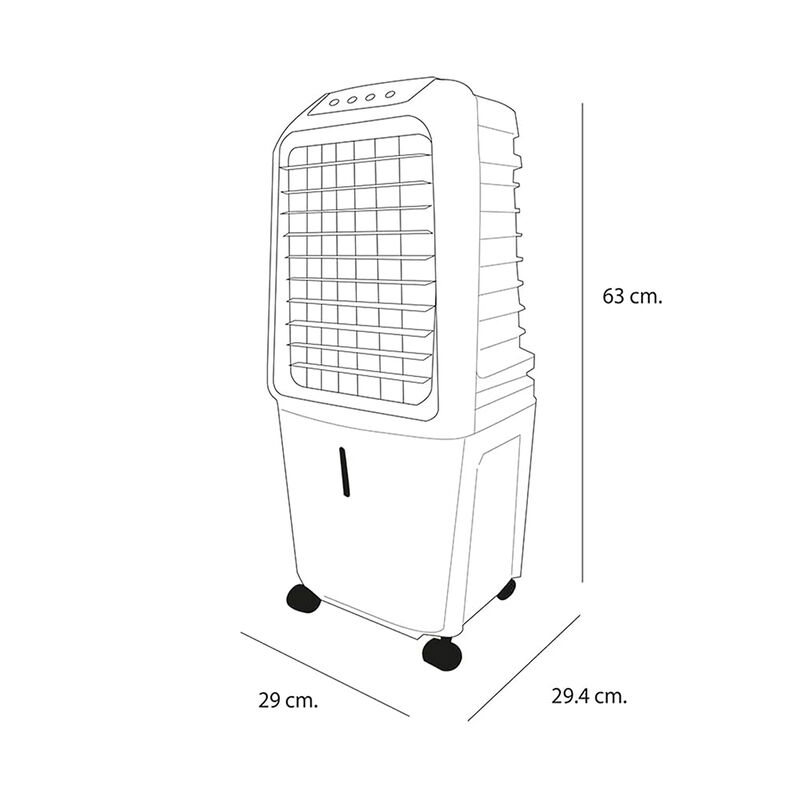 Enfriador de aire Dace de 10L DAL1B-1014AGD image number null
