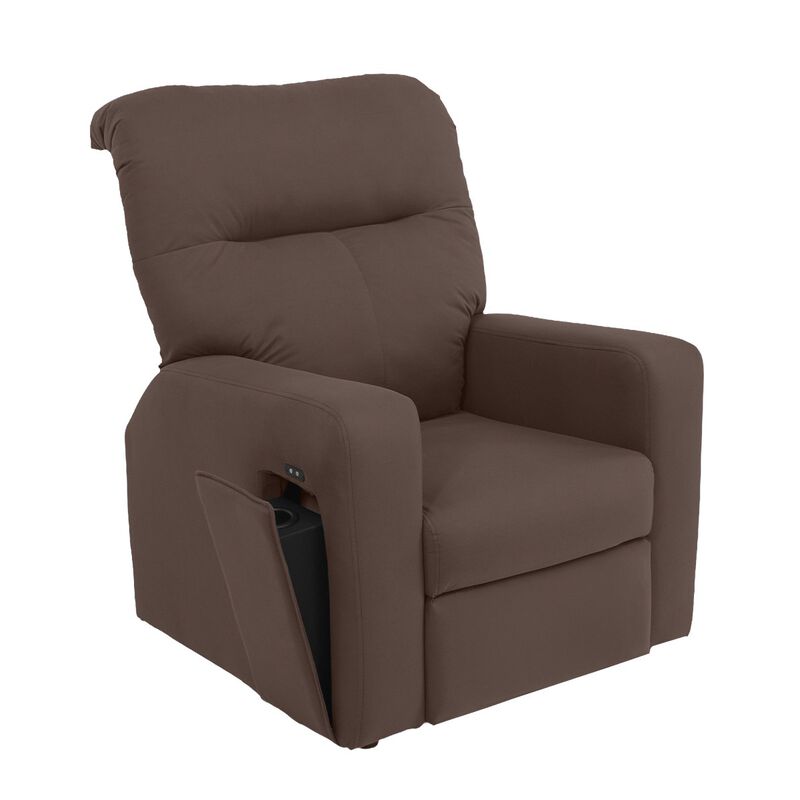 Sill&oacute;n Reclinable Con Portavasos Integrado Colo... image number null