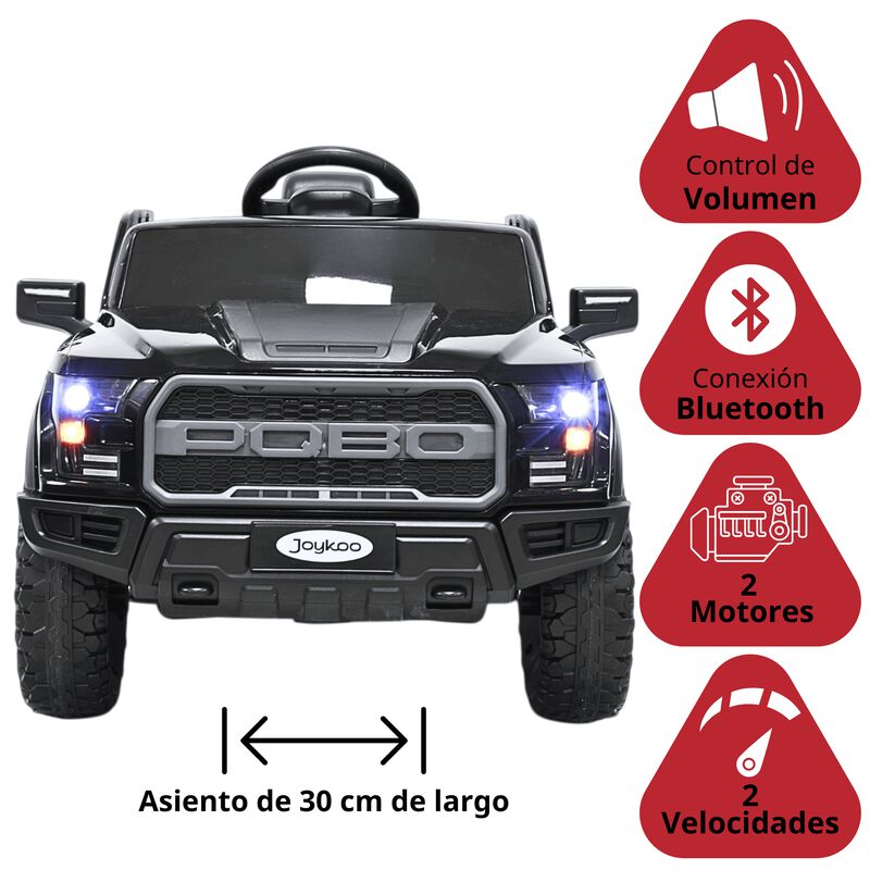 Camioneta El&eacute;ctrica Montable Para Ni&ntilde;os 12v Con... image number null