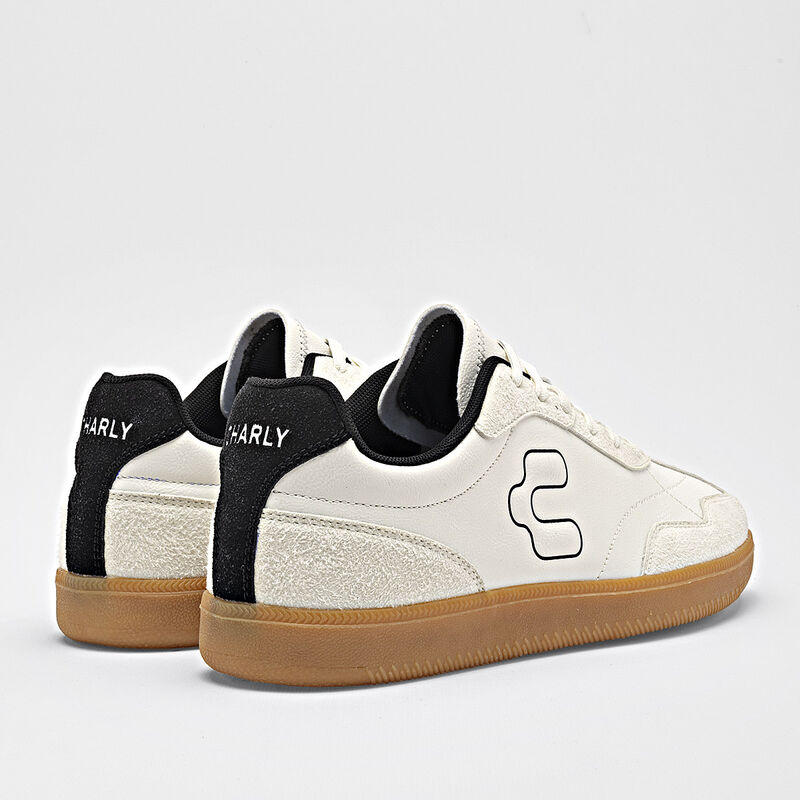 Charly Tenis deportivo para hombre blanco negro... image number null