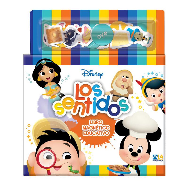 Mini Libro Magn&eacute;tico Disney Los Sentidos image number null