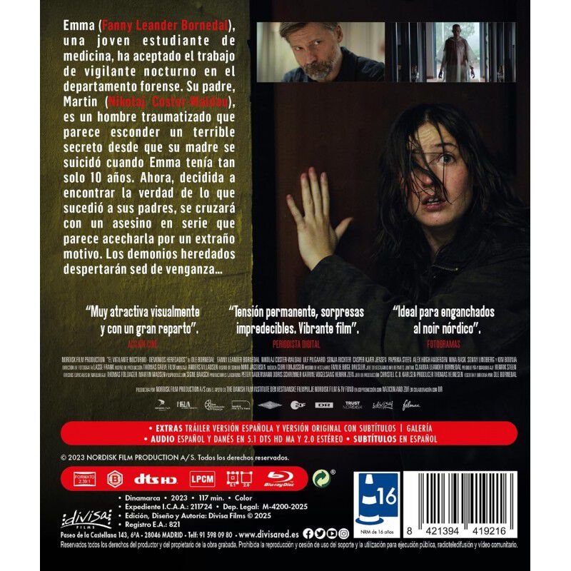 El Vigilante Nocturno: Demonios Heredados [Blu-... image number null