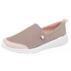 Moramora Tenis urbano para mujer rosa, negro