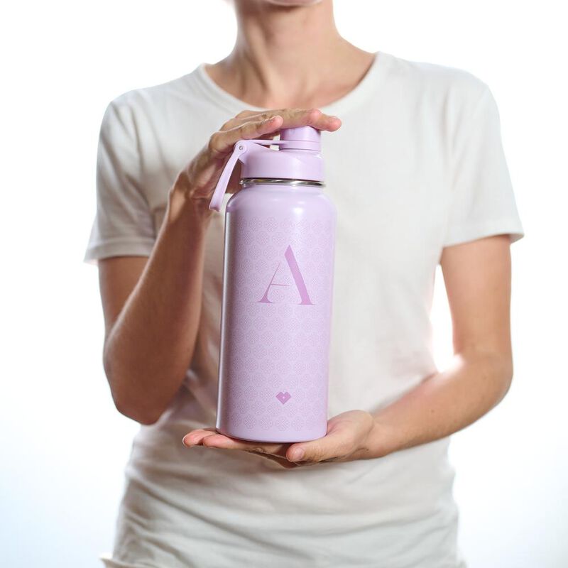 Termo Acero Inoxidable 1 Litro, Botella Agua In... image number null