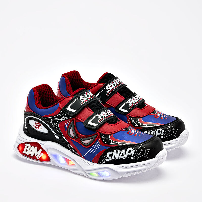 On Kids tenis para ni&ntilde;o  rojo azul negro cod 14... image number null