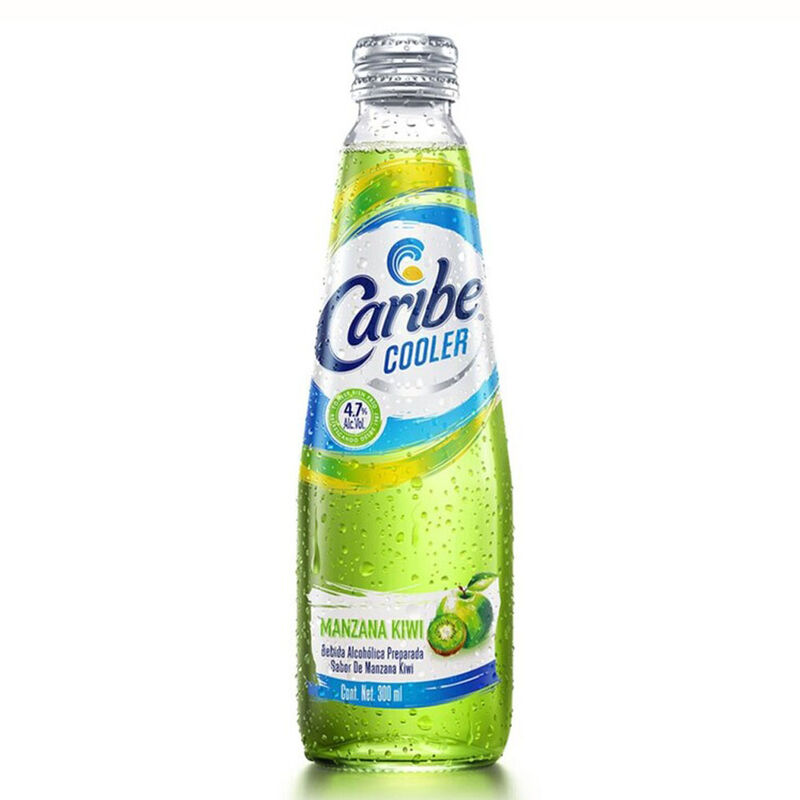 CARIBE COOLER MANZANA V-KIWI 300ML - N image number null