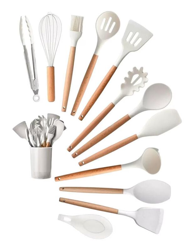 Set De Utensilios De Silicona Casa BIU image number null