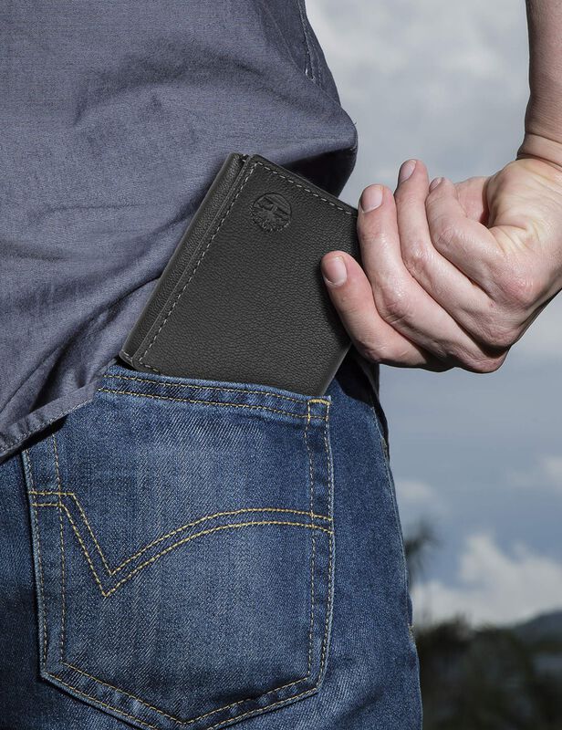 Billetera Trifold De Cuero Para Hombre Timberla... image number null