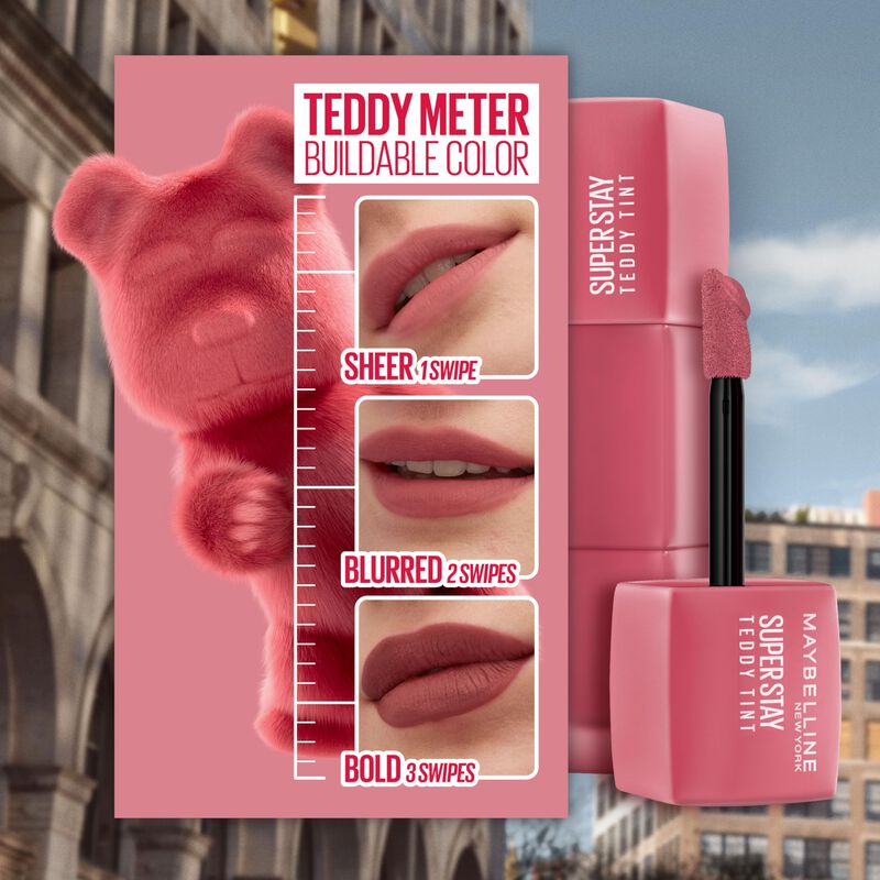 Tinte De Labios Maybelline Super Stay Teddy Wil... image number null