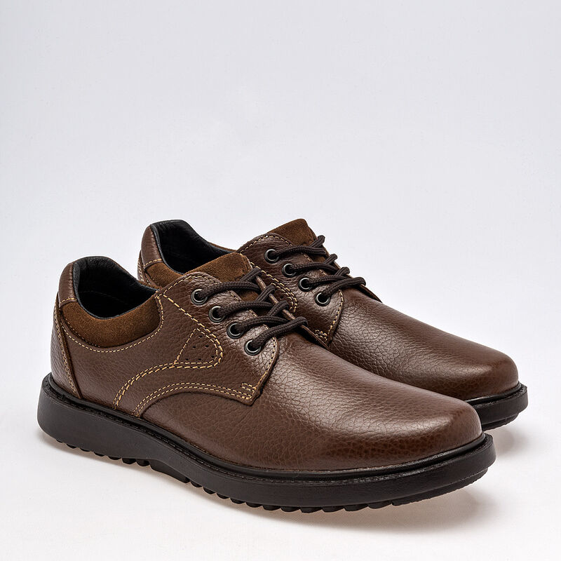Vandana Zapato casual para hombre camel image number null