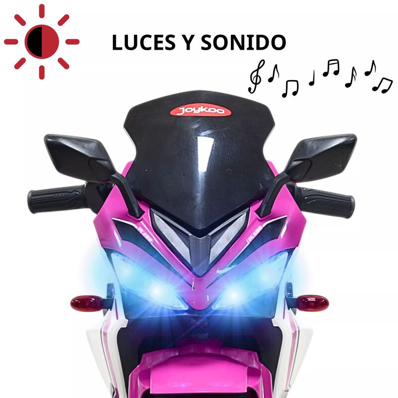 Moto Montable El&eacute;ctrica Deportiva 2 Ruedas Para... image number null