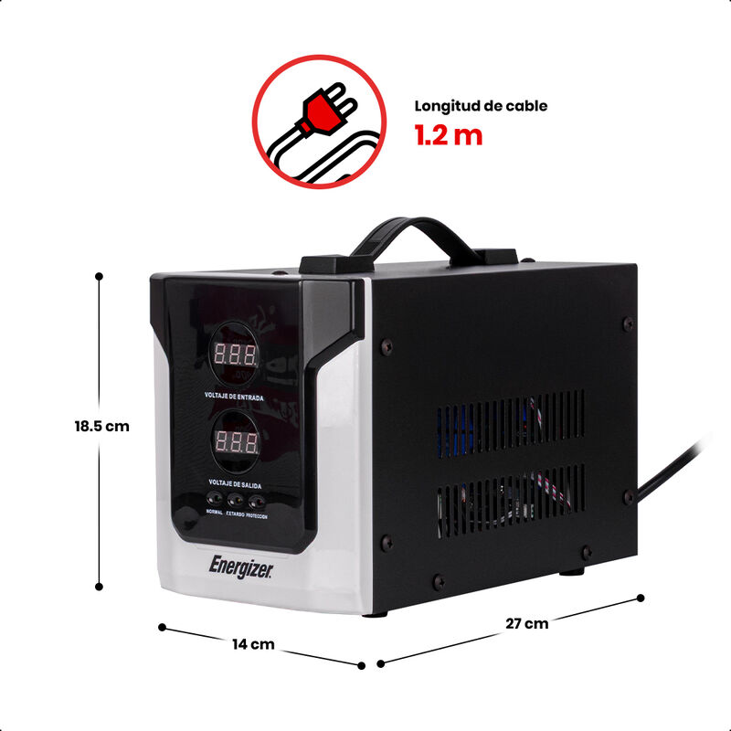 ENERGIZER Regulador de Voltaje con Display Digi... image number null