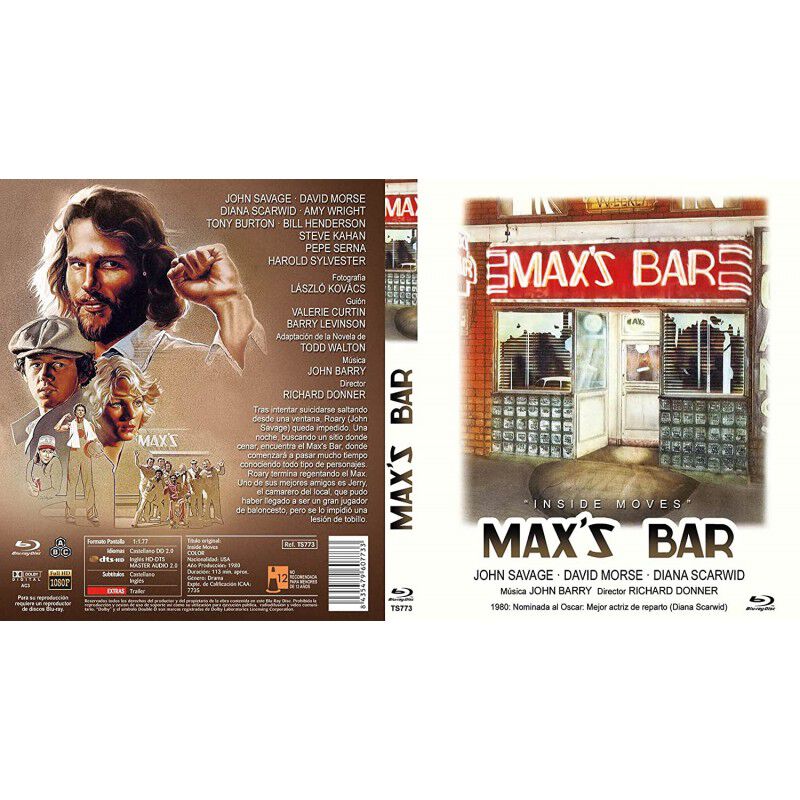 El Bar De Max [blu-ray] (1980) Movimientos Inte... image number null