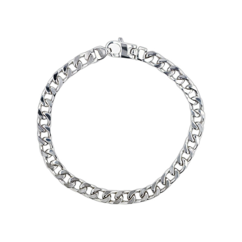 Pulsera Plata 925 1x1 21cm Cl&aacute;sica image number null