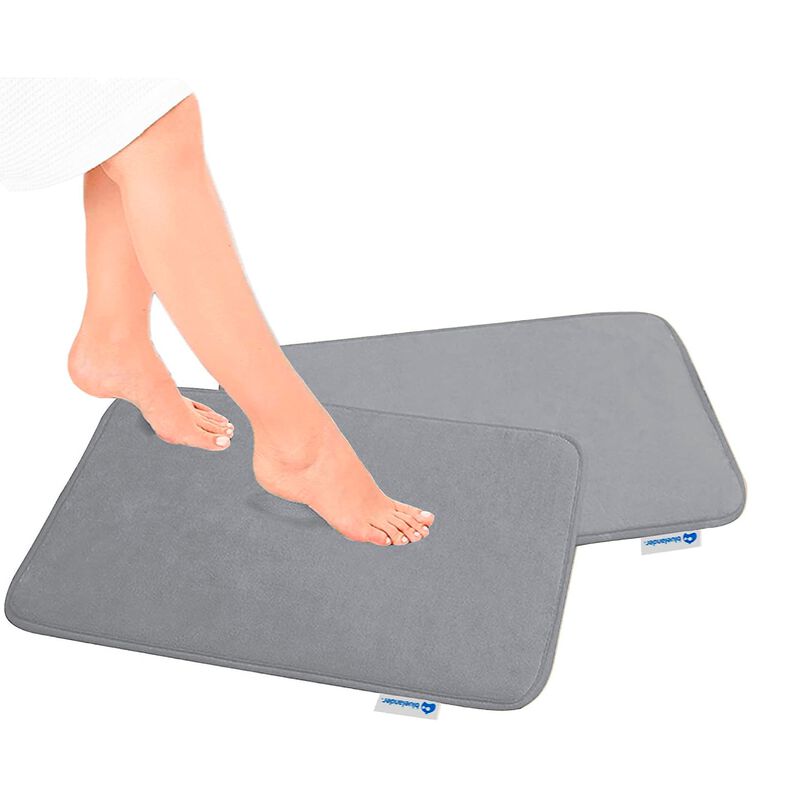 Paquete de Dos Tapetes de Ba&ntilde;o Antiderrapante M... image number null