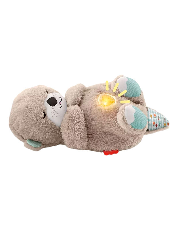 Peluche Nutria Pink Brule image number null