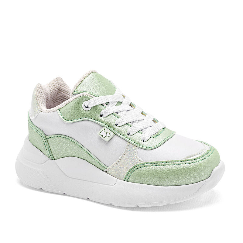 Ferrioni Tenis urbano para ni&ntilde;a blanco verde image number null