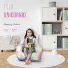 Sillón Puff Infantil Unicornio