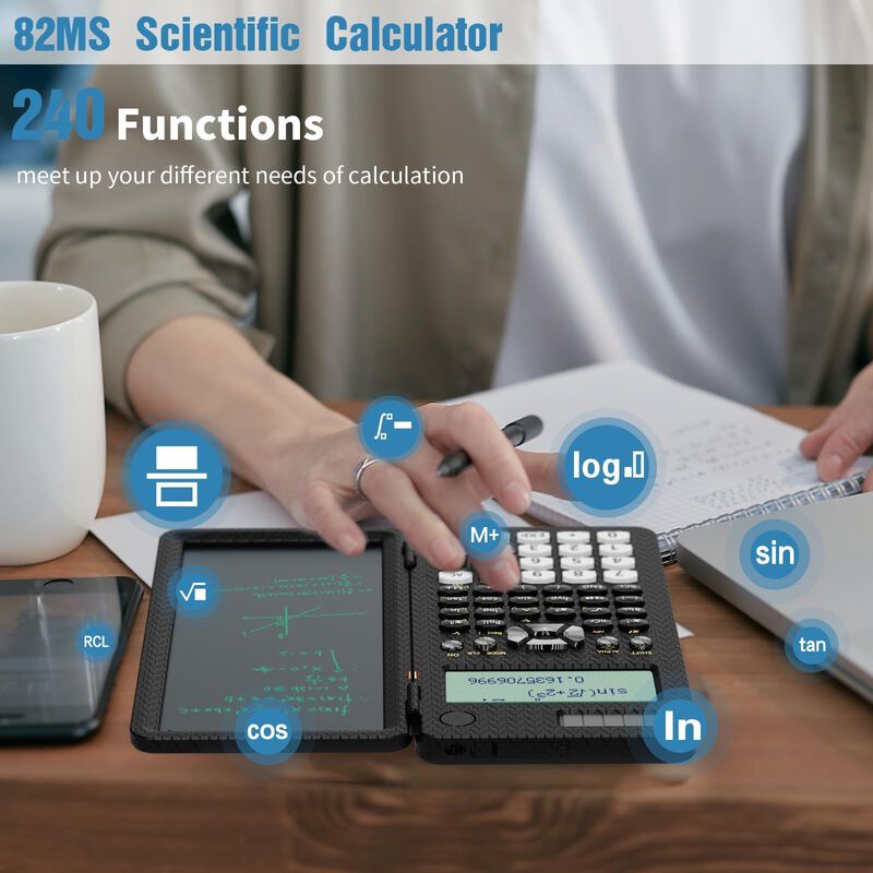 Calculadora Cient&iacute;fica Roatee 82ms Con Bloc De ... image number null