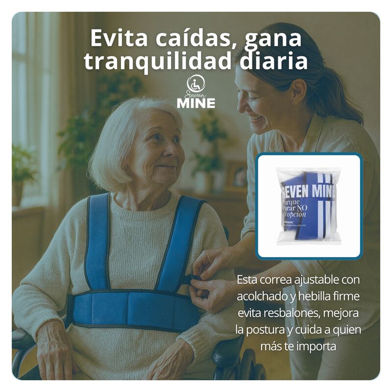 Arn&eacute;s de Seguridad para Silla de Ruedas | Cintu... image number null