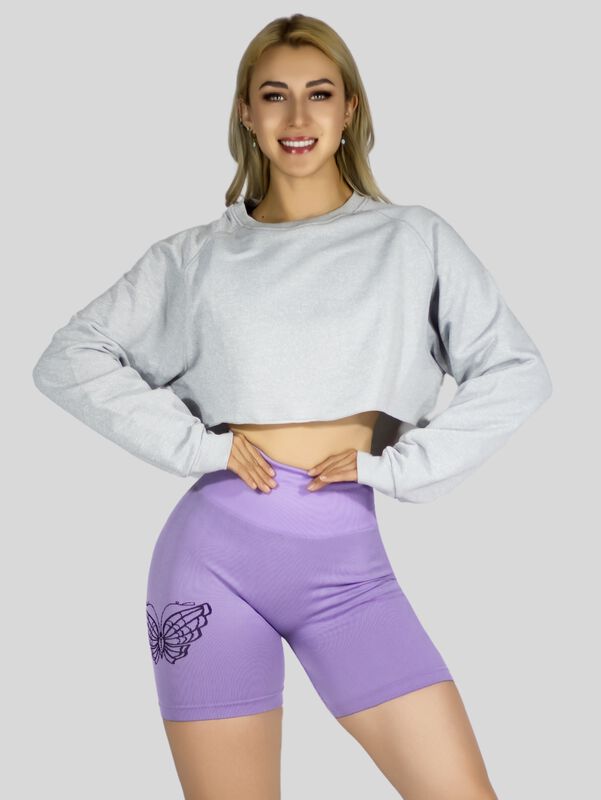 SHORT DEPORTIVO DE MUJER SH-062 AZUL STRETCH TE... image number null