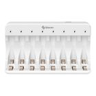 Cargador inteligente de pilas “AA” y “AAA” (no incluye pilas)