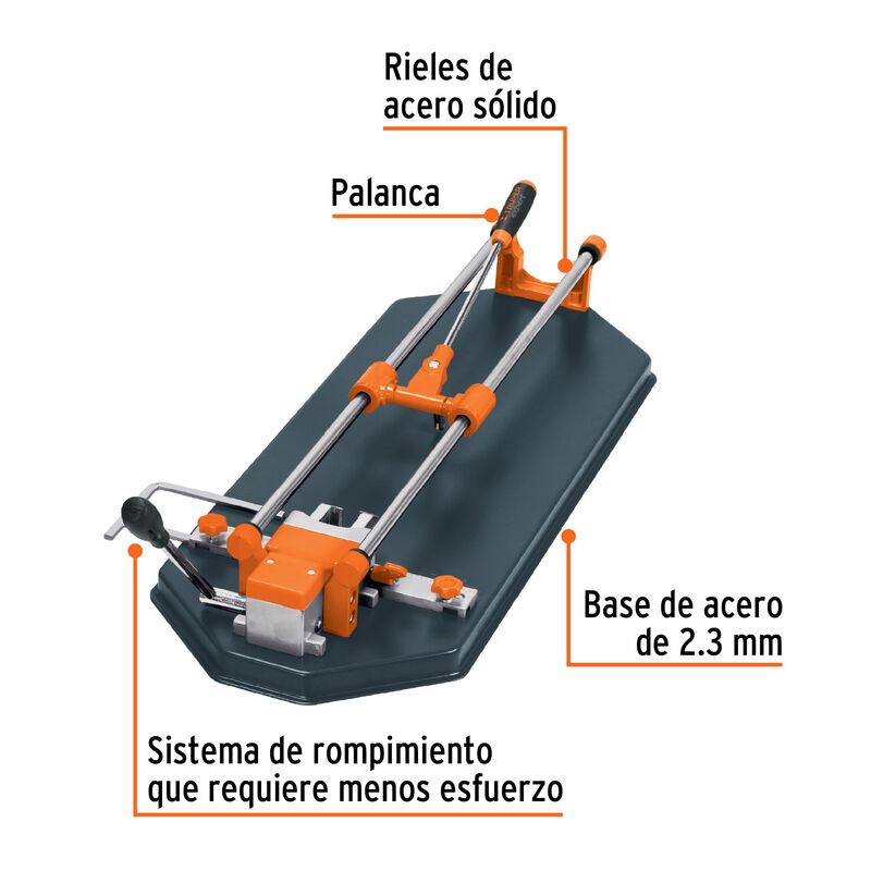 Cortador Azulejo 23' (58 cm) Romp.Multipunto en... image number null