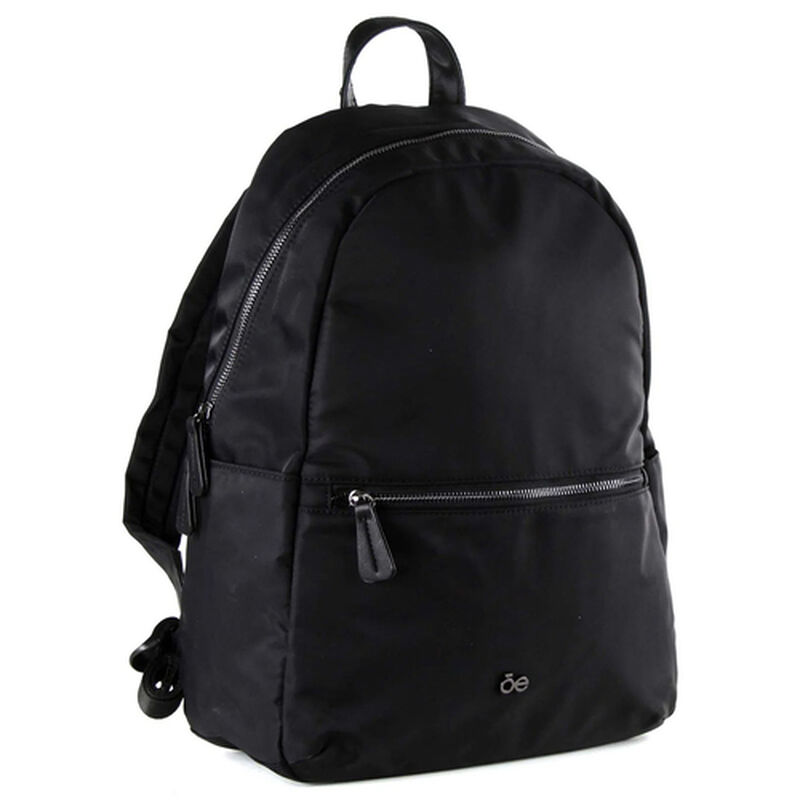 Mochila Cloe Porta Laptop 13" De Nylon Color Ne... image number null