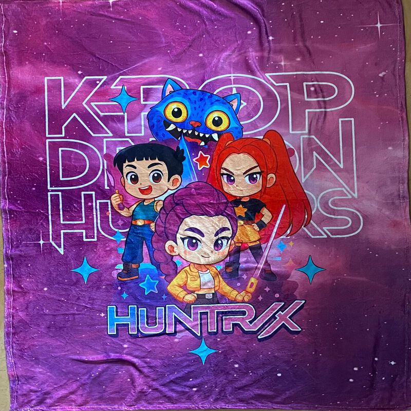 Exclusiva! Cobija Frazada Ultra Suave K-Pop Dem... image number null