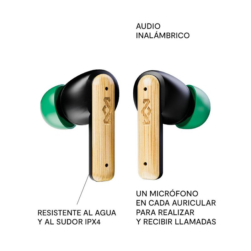 Aud&iacute;fonos Little Bird The House of Marley Bluet... image number null