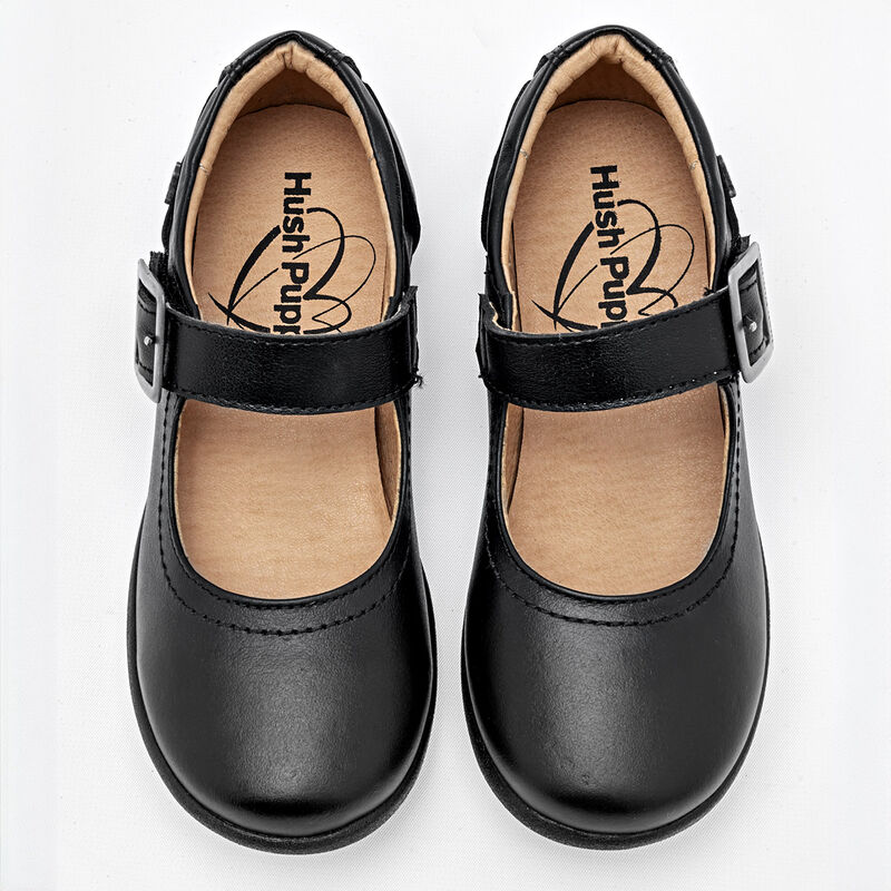 Hush Puppies Kids Zapato para ni&ntilde;a negro image number null