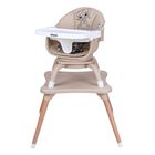 Silla alta periquera para beb&eacute;s con giro 360&deg; arn&eacute;s de 5 puntos 7 en 1