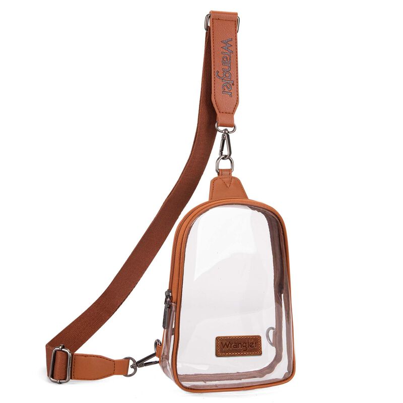 Bolso Bandolera Wrangler Transparente Para Muje... image number null