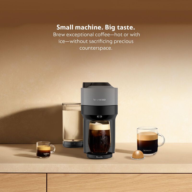Cafetera Nespresso Vertuo Pop+ Breville Gris Os... image number null