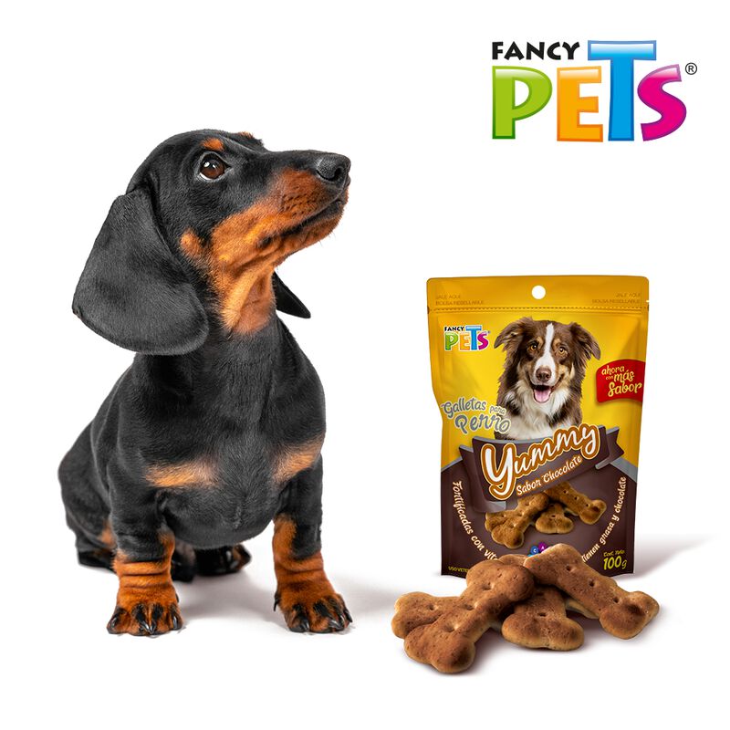 Fancy Pets Yummy Galletas Sabor Chocolate Para ... image number null