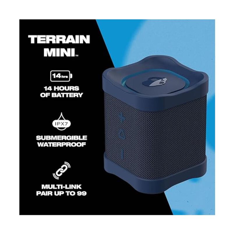 Mini Bocina Bluetooth Impermeable Terrain Skull... image number null