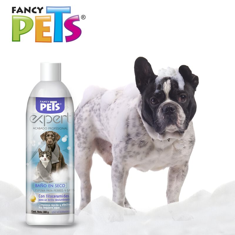 Fancy Pets Expert Espuma Para Ba&ntilde;o En Seco Para... image number null
