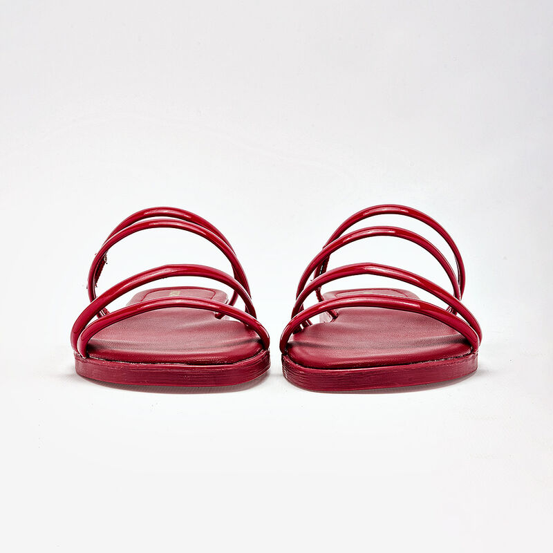 Moramora sandalia piso para mujer rojo cod 1407... image number null