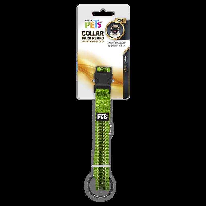 Fancy Pets Collar Con Ultra Grip Y Bandas Refle... image number null