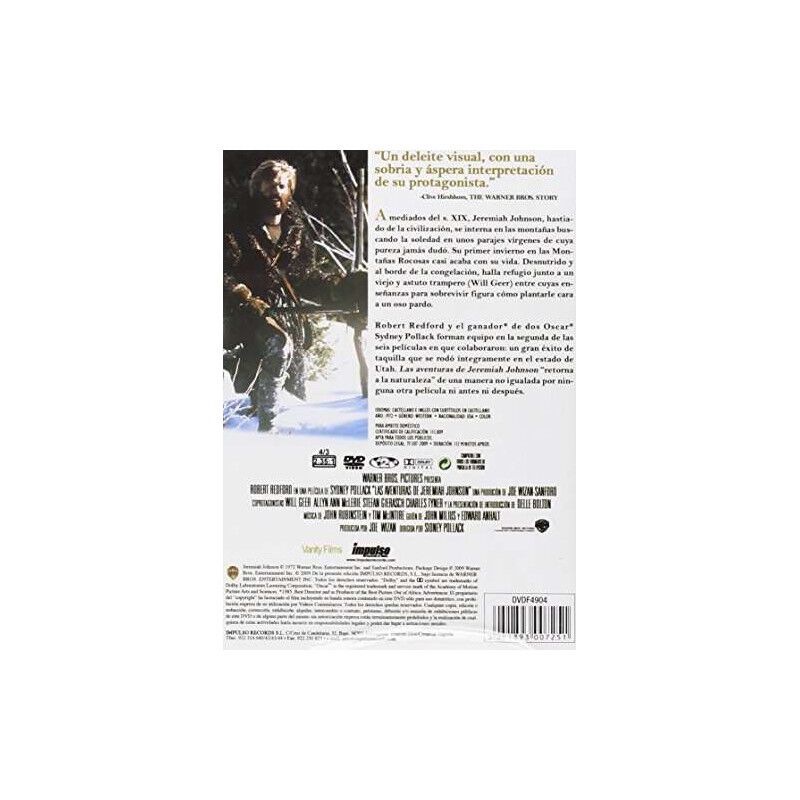 Las Aventuras De Jeremiah Johnson [dvd.] (1972)... image number null
